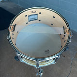Pearl MCT1465S/C347 Masters Maple Complete 6.5x14" Snare Drum in Bombay Gold Sparkle