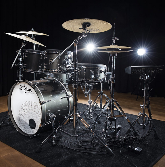 Zildjian ALCHEM-E Series Gold EX Electronic Drum Set Kit 10/12/14/14/20