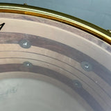 Doc Sweeney Drums "Rings" Stave Segmented Caribbean Rosewood & Curly Maple 6.5x14" Snare Drum