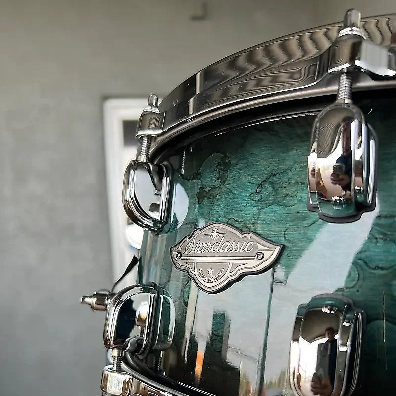 Caisse claire Tama MBSS65-MSL Starclassic Performer 6,5 x 14" en acier fondu Blue Burst