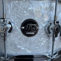 DW Performance Series 6.5x14" Snare Drum in White Marine Pearl