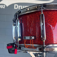 Caisse claire complète Pearl MCT1465S/C346 Masters Maple 6,5 x 14 po en Vermilion Sparkle #346 *EN STOCK*