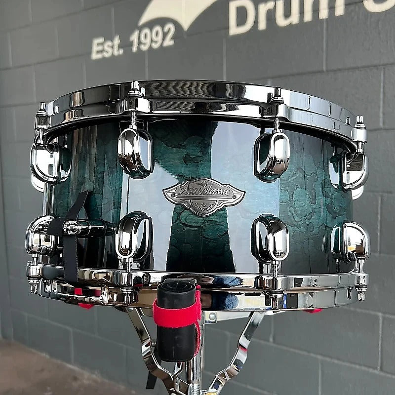 Caisse claire Tama MBSS65-MSL Starclassic Performer 6,5 x 14" en acier fondu Blue Burst