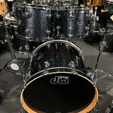 *LIMITED EDITION* DW Performance Series 10/12/16/22" Cherry Shells Drum Set Kit in Black Sparkle