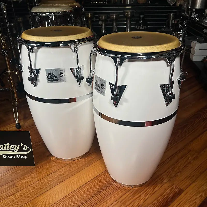 Ensemble de duo de congas et de tumba en fibre de verre LP Latin Percussion Legends Series Candido Camero Signature *EN STOCK