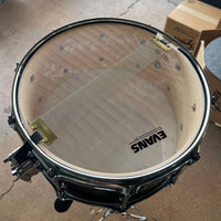 SJC Drums Tour Series 6.5x14" Maple Snare Drum in Matte Black (Store Demo)