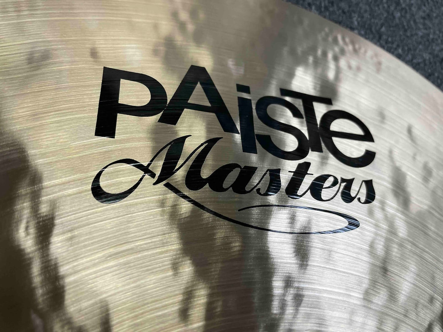 Cymbale Ride Paiste 20" Masters Series Dark Flat Top *EN STOCK*