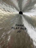 Paiste 20" Masters Series Dark Flat Top Ride Cymbal *IN STOCK*