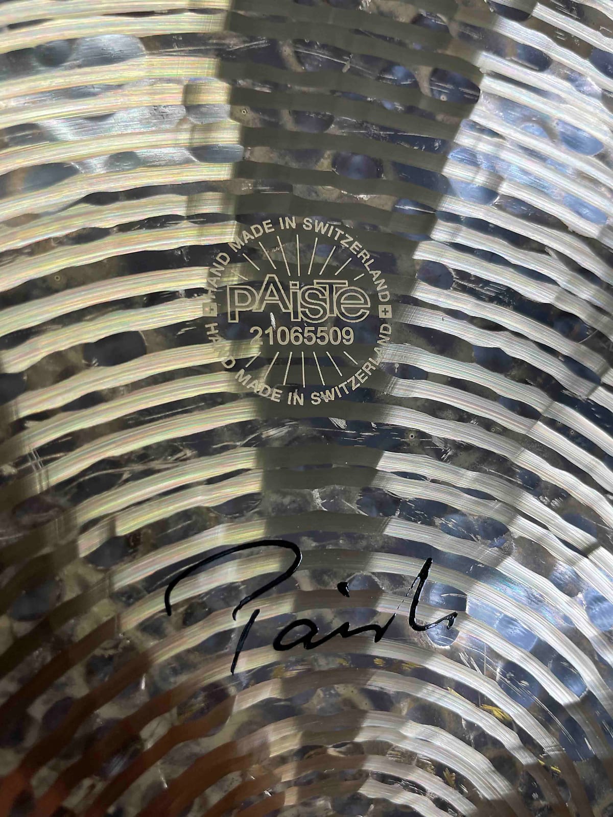 Cymbale Ride Paiste Signature Traditionals Light Flat Top 22" *EN STOCK*