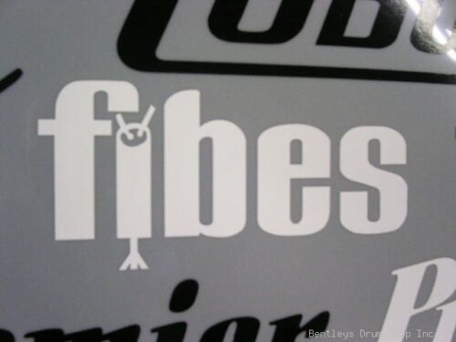 60s/70s Fibes White Replica Logo Vintage Sticker/Decal (High Quality 3M Vinyl)