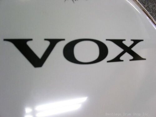 60s/70s VOX Black Vintage Replica Logo Sticker/Decal HI Quality 3M Vin ...