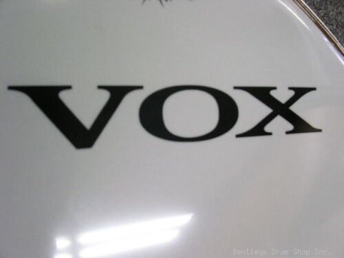 60s/70s VOX Black Vintage Replica Logo Sticker/Decal HI Quality 3M Vinyl