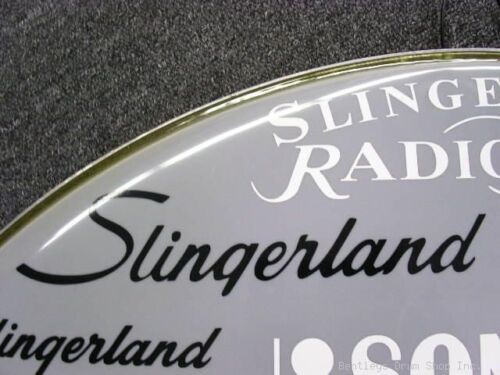 70s/80s Slingerland Black Vintage Logo Sticker/Decal (High Quality 3M Vinyl)