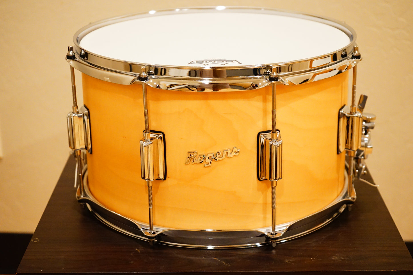 Caisse claire Rogers PowerTone 8x14" Natural Satin *EN STOCK* 