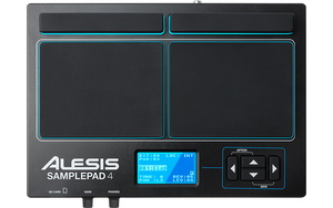 Alesis SamplePad 4 Compact 4-Pad Percussion & Sample-Triggering Instrument