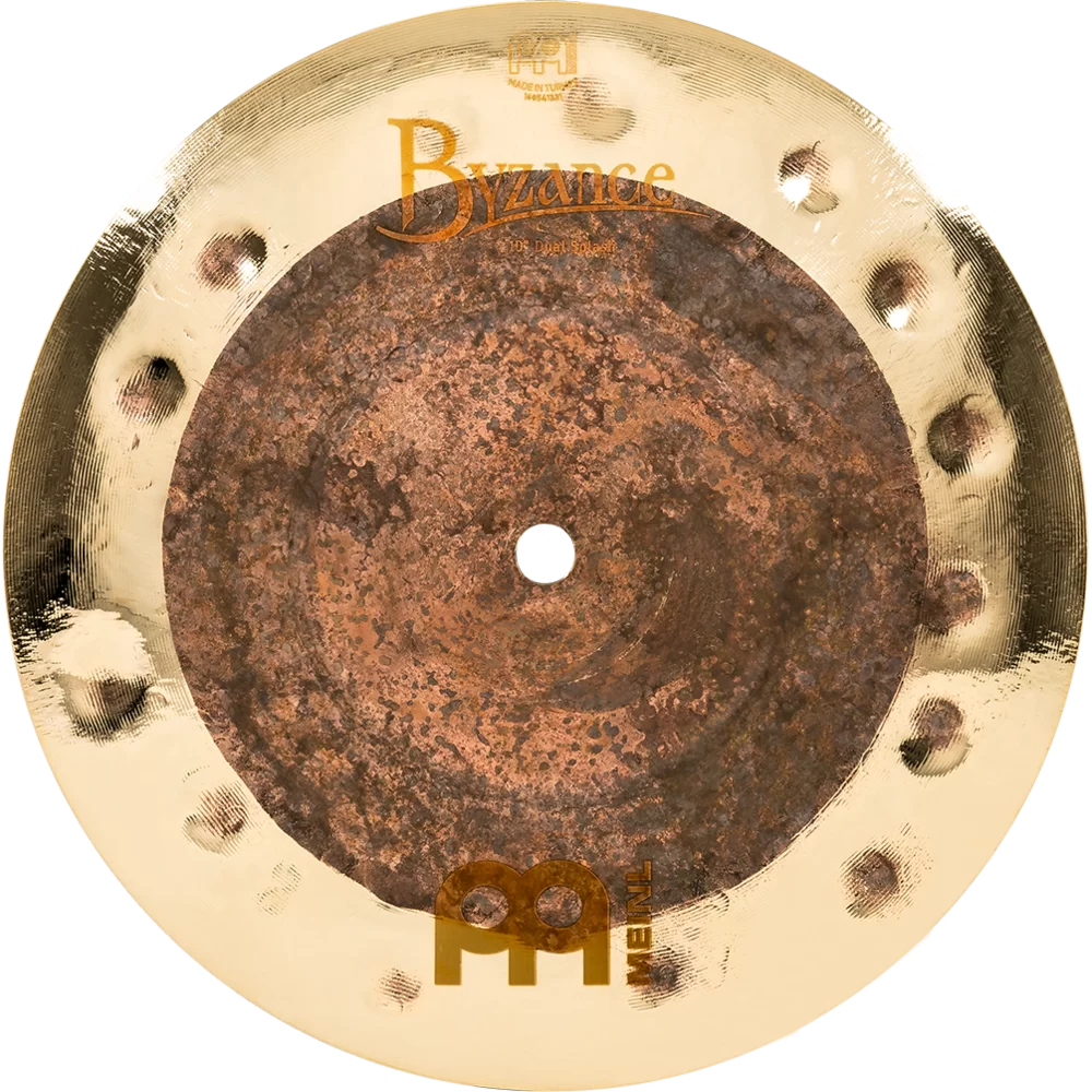 Meinl B10DUS 10" Byzance Dual Splash Cymbal w/ Video Demo