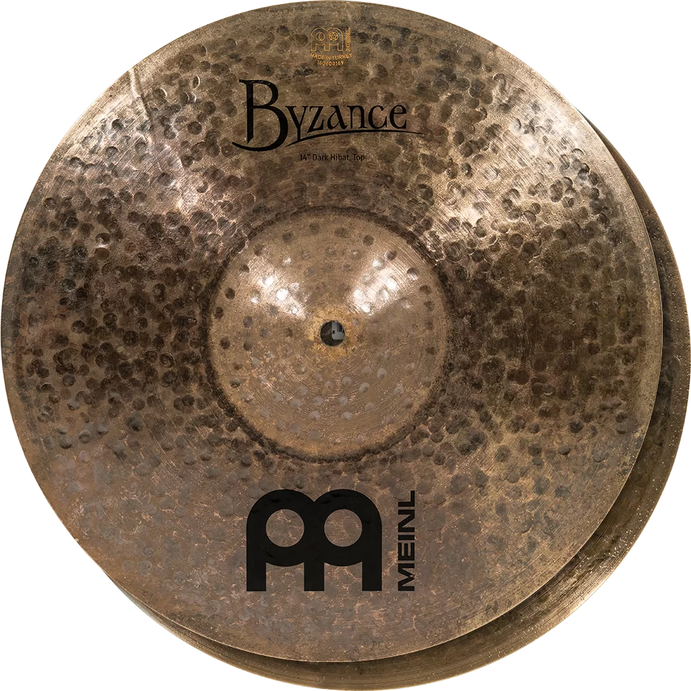 Meinl B14DAH 14" Byzance Dark Hi-Hat Pair Cymbals w/ Video Demo