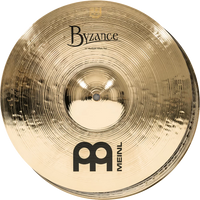 Meinl B14MH-B 14" Byzance Brilliant Medium Charleston Paire de cymbales