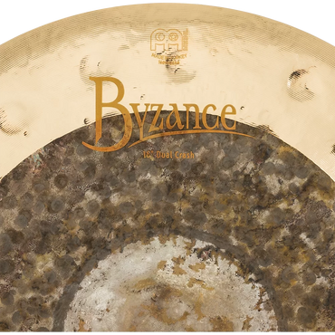Cymbale crash double Meinl B16DUC 16" Byzance avec démonstration vidéo