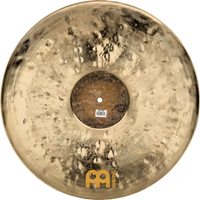 Platillo ride de transición Meinl B21TSR Byzance Extra Dry de 21" con firma Mike Johnston y video de demostración 
