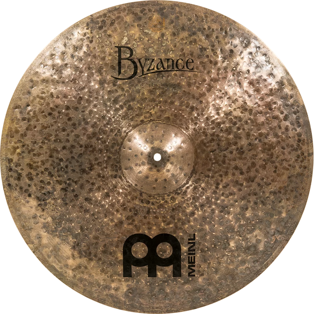 Meinl B22BADAR 22" Byzance Dark Big Apple Ride Cymbal w/ Video Demo