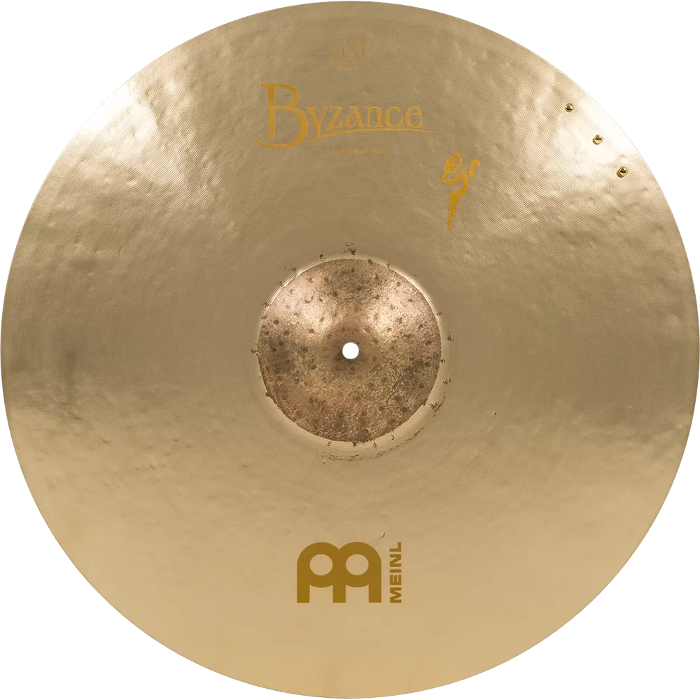 Meinl B22SACR 22" Byzance Vintage Benny Greb Signature Sand Crash/Ride Cymbal w/ Video Demos