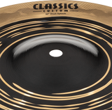 Meinl CC10DUS 10" Classics Custom Dual Splash Cymbal w/ Video Demo