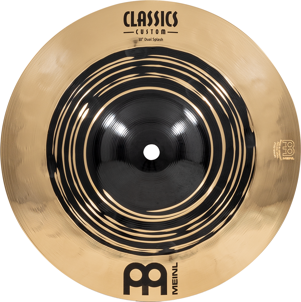 Meinl CC10DUS 10" Classics Custom Dual Splash Cymbal w/ Video Demo