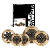 Ensemble de cymbales doubles étendues personnalisées Meinl CCDU4680 Classics