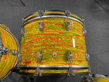 Ludwig 13/16/24 Classic Maple Pro Beat Drum Kit Set in Citrus Mod