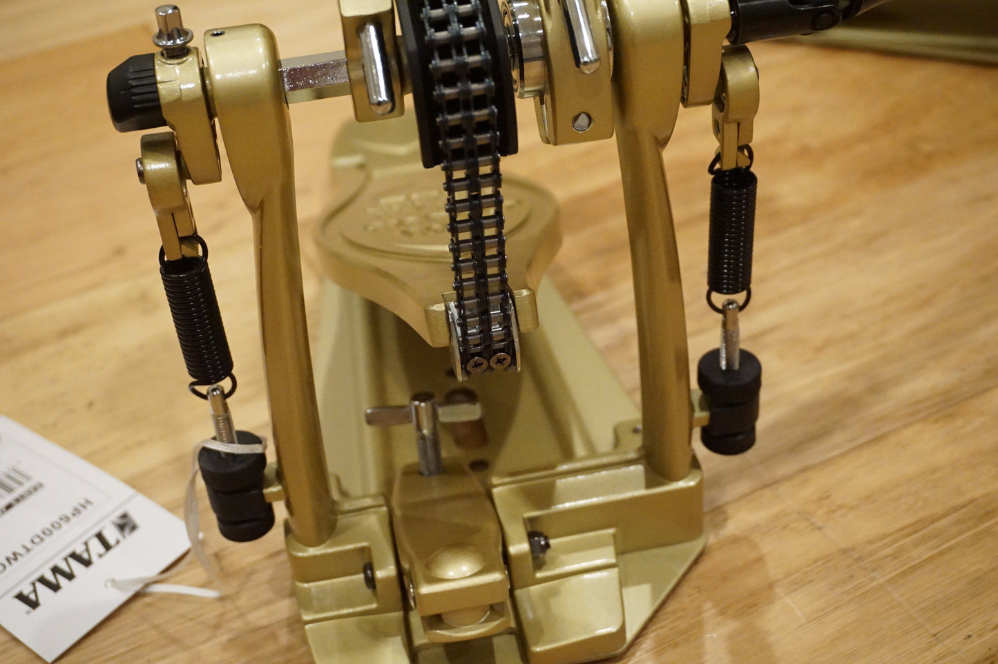 Limited Edition Tama HP600DTWG Iron Cobra 600 Duo Glide Gold Double Bass Drum Pedal