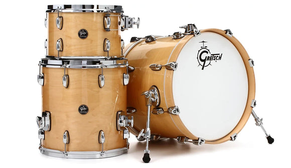Gretsch RN2-J483-GN 12/14/18 Renown Series Drum Kit Set in Gloss Natural