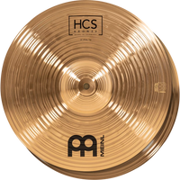 Meinl HCSB13H 13" HCS Bronze Hi-Hat Pair Cymbals