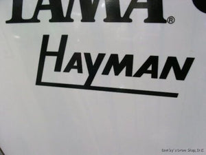 Hayman Black Replica Logo Replacement Sticker/Decal (High Quality 3M Vinyl)