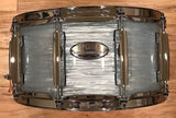 Pearl STS1465S/C414 6.5x14" Session Studio Select Snare Drum in Ice Blue Oyster