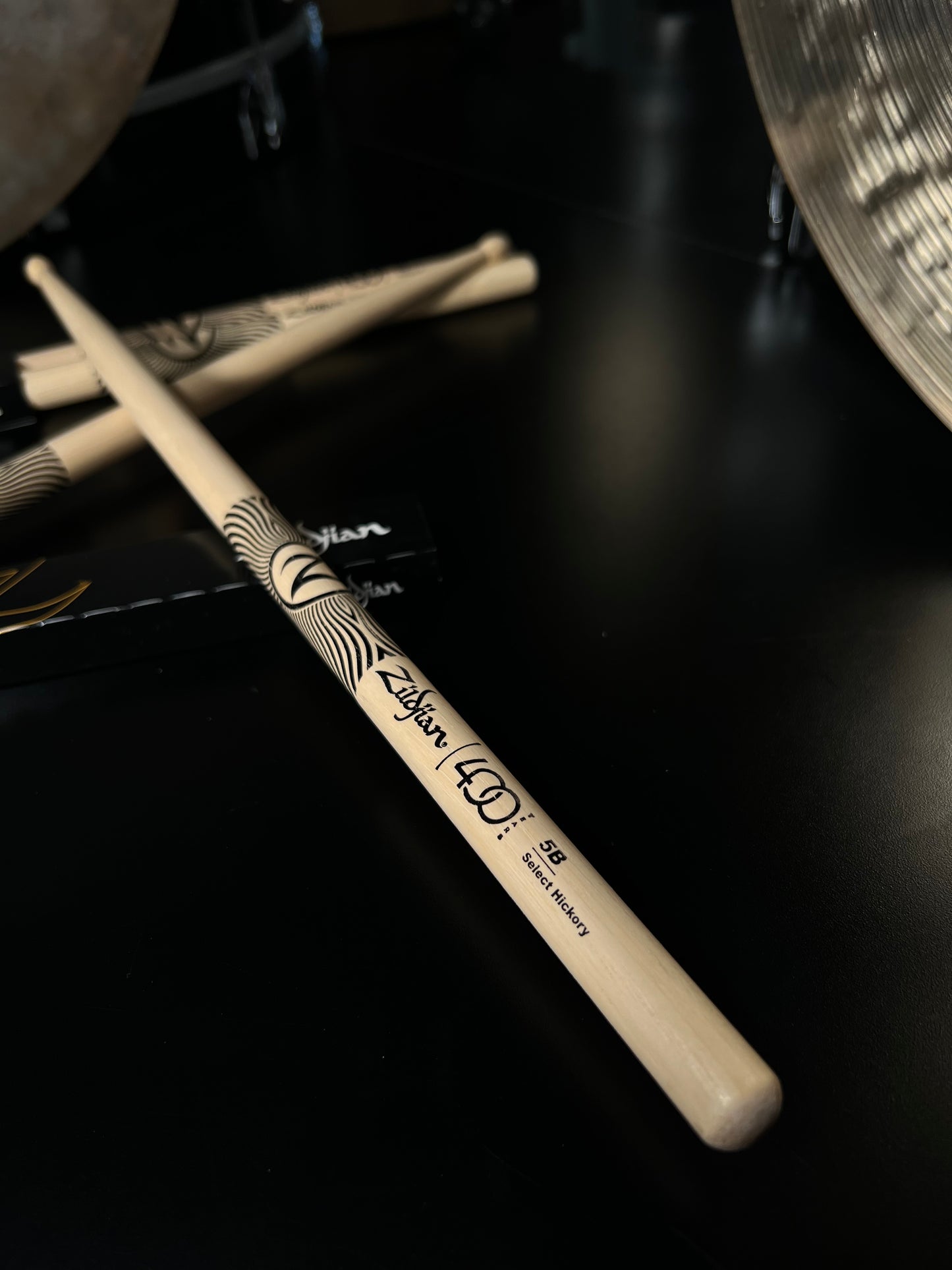 Baguettes de batterie Zildjian 5B édition limitée 400e anniversaire « 60's Rock »