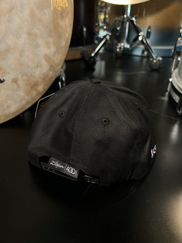 Casquette Snapback à visière plate Zildjian édition limitée 400e anniversaire « Alchemey »