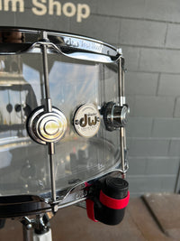 Chad Smith's DW Collector's Acrylic 13/16/18/24" Drum Set Kit with Matching 14" Snare