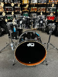 DW Collector's Series 10/12/16/22 Maple/Mahogany Drum Kit Set in Black Velvet