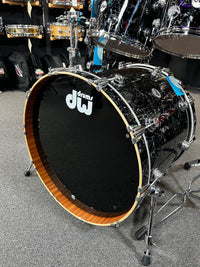 DW Collector's Series 10/12/16/22 Maple/Mahogany Drum Kit Set in Black Velvet