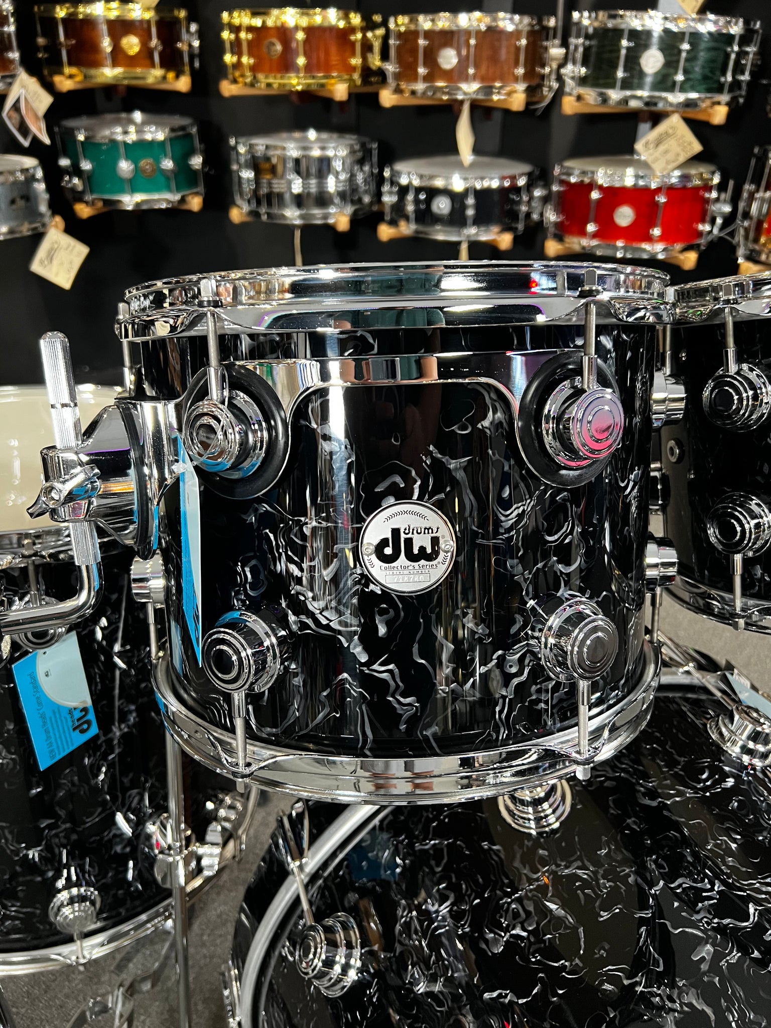 DW Collector's Series 10/12/16/22 Maple/Mahogany Drum Kit Set in