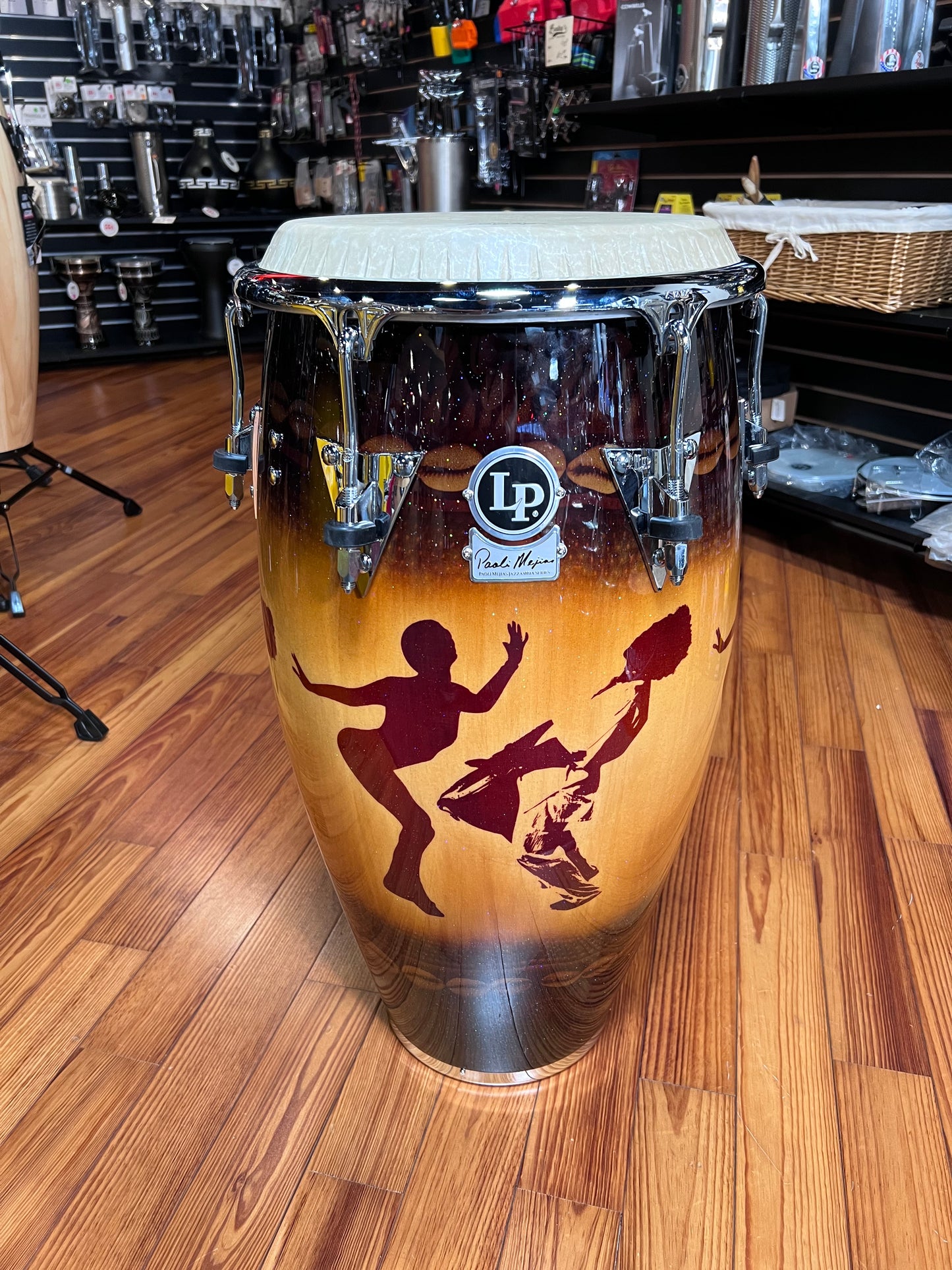 Latin Percussion 12 1/2" Galaxy Paoli Mejias Signature Jazzambia Tumba played by Paoli Mejias with Video