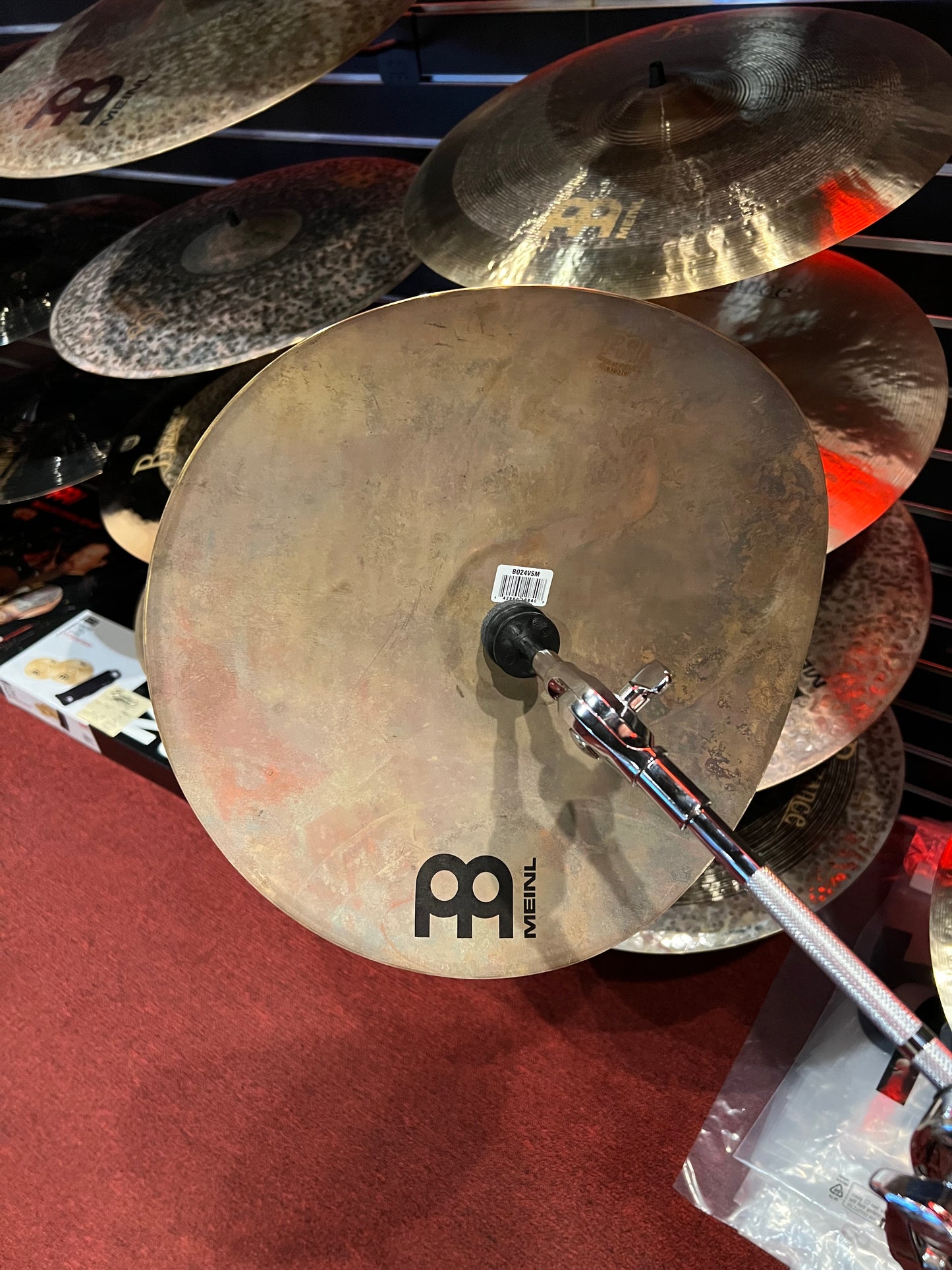 Meinl B024VSM Byzance Vintage 10/12/14" Smack Pile