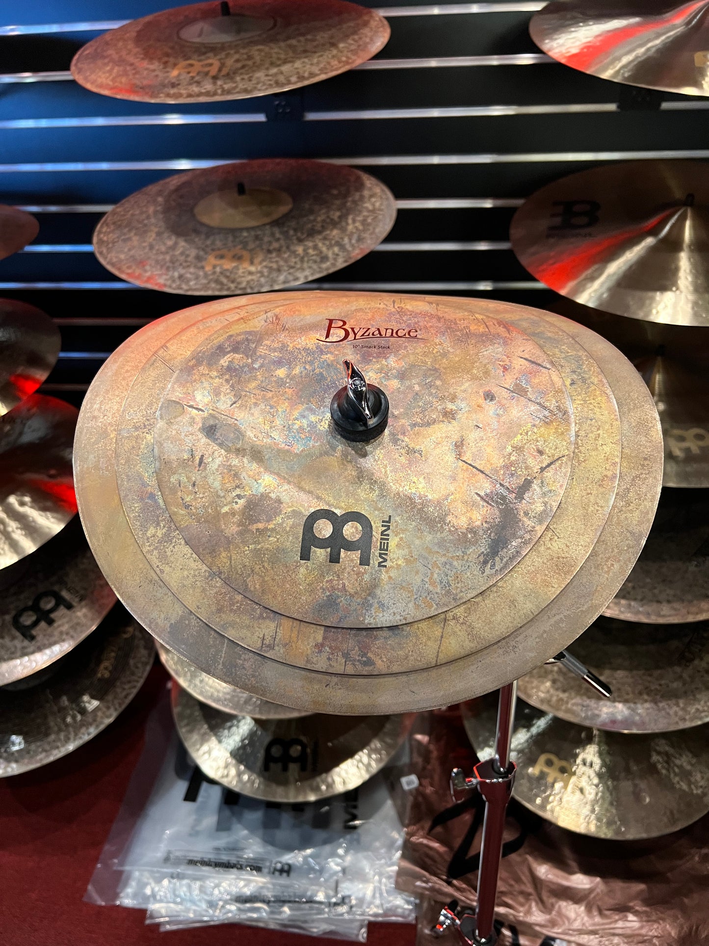 Meinl B024VSM Byzance Vintage 10/12/14" Smack Pile