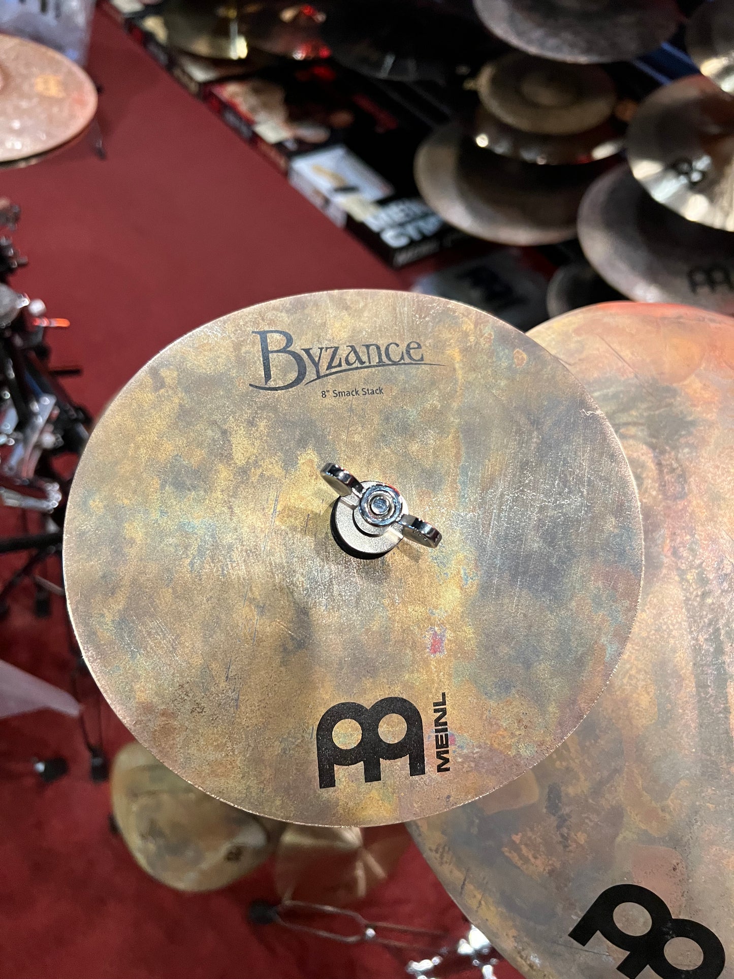 Pack complémentaire Meinl B86VSMA Byzance Vintage 8/16" Smack Stack