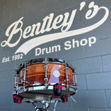 Doc Sweeney Drums 6.5x14" Cherry & Redheart w/ Walnut Steam Bent "Equinox" Snare Drum