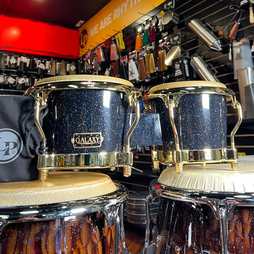 LP Latin Percussion LP794X Galaxy Fiberglass Bongos w/ Gold Hardware *IN STOCK*