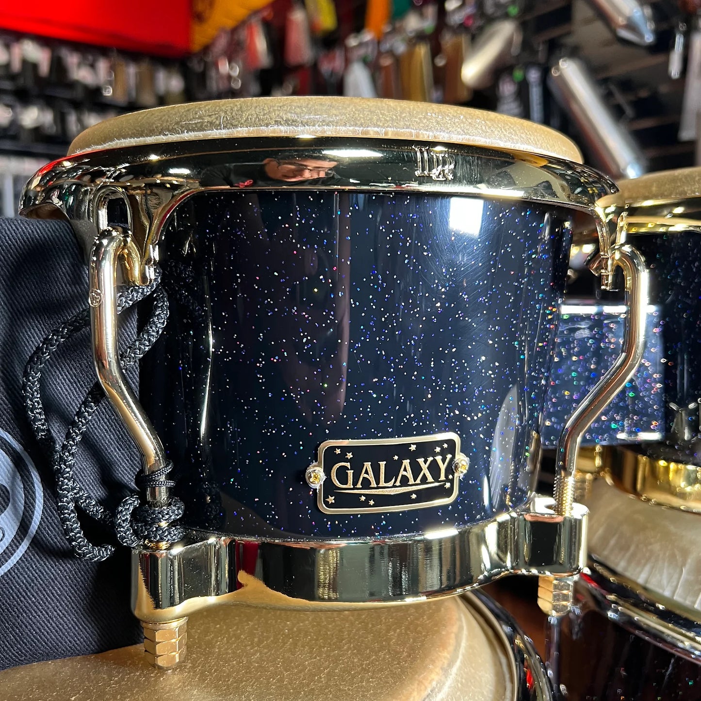 LP Latin Percussion LP794X Galaxy Fiberglass Bongos w/ Gold Hardware *IN STOCK*