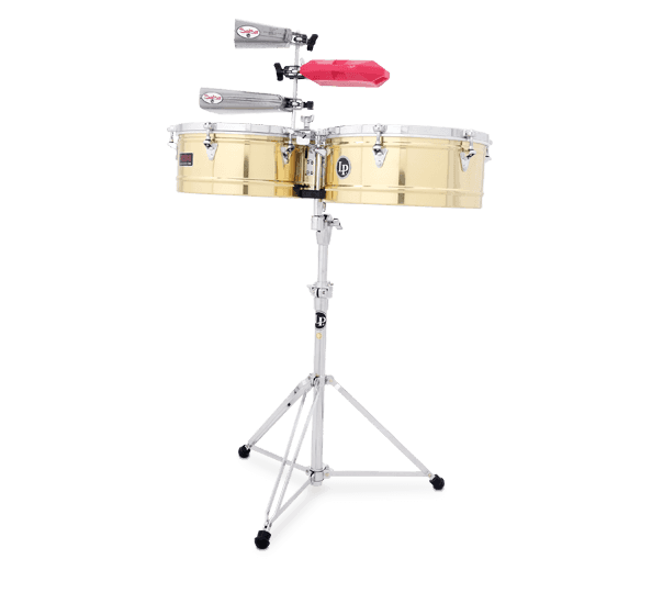 LP Latin Percussion LP1415-B Prestige Series 14" & 15" Brass Timbale Set