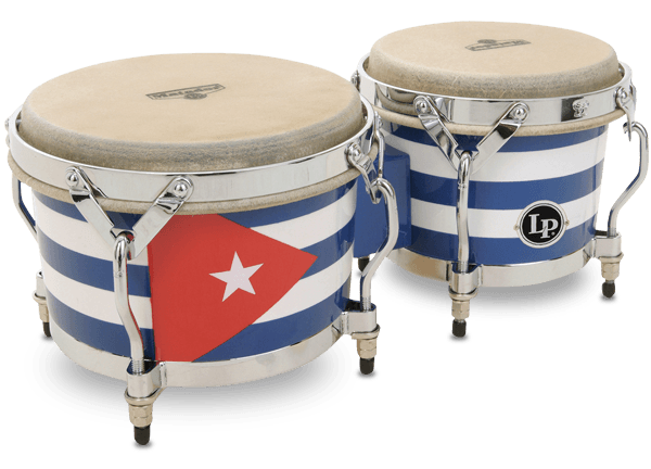 LP Latin Percussion M201-QBA Matador Series Cuban Heritage Wood Bongo Set